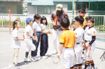 野球教室を開催しました