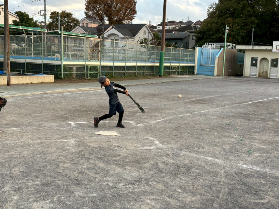 野球教室を開催しました