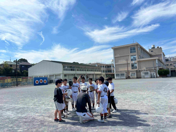 野球体験教室を開催しました